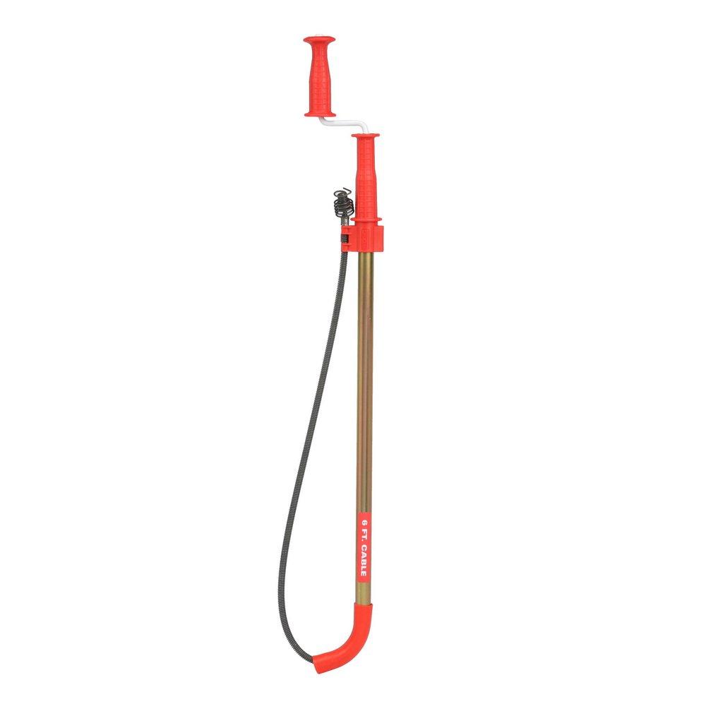 RIDGID Zinc Plated Toilet Urinals Auger 