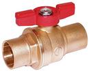 3/4 in. Forged Brass Full Port Sweat 150# Ball Valve