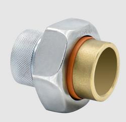 1-1/2 x 1-21/25 in. FNPT x Sweat Galvanized Forged Carbon Steel Dielectric Union