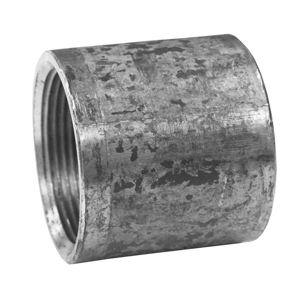 Jones Stephens Galvanized Merchant Galvanized Malleable Coupling 