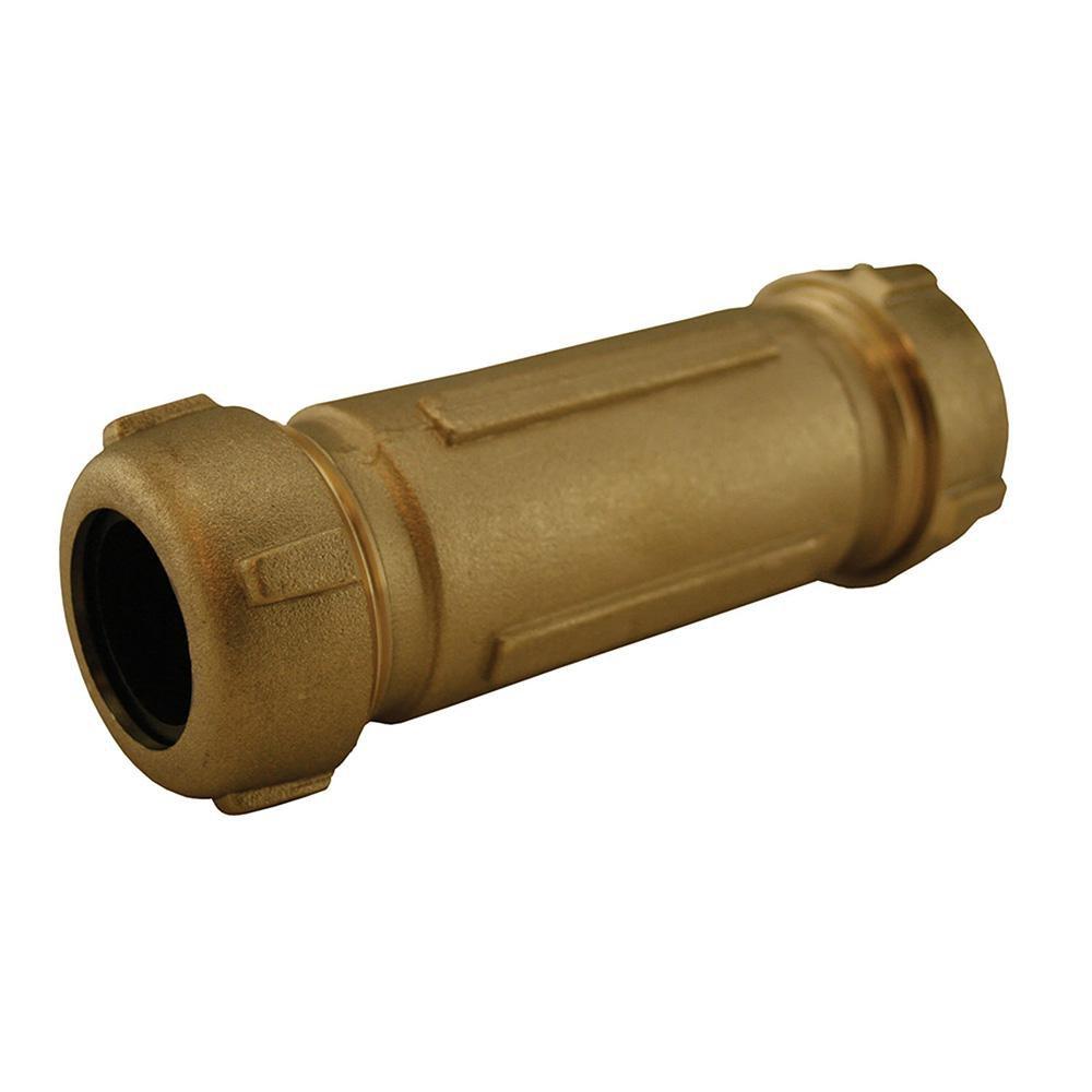 Lead Law Compliant Not Certified 1 X 3/4 CTSXIPS Bronze Compression Coupling 