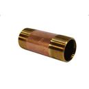 Jones Stephens 1-1/4 in. IPT Red Brass Pipe Nipple 