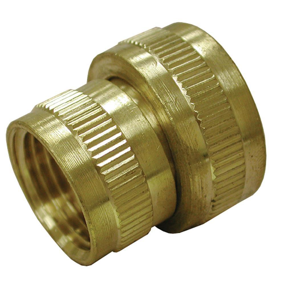Lead Law Compliant Not Certified 3/4 X 1/2 Brass SWVL HOSE Fitting FGHTX 