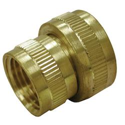 3/4 in. FHT x 1/2 in. FPT Swivel Brass Garden Hose Adapter