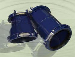 16 in. NPS Carbon Steel Long Body Coupling