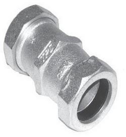 2 in. Electro Galvanized Compression Ductile Iron Coupling