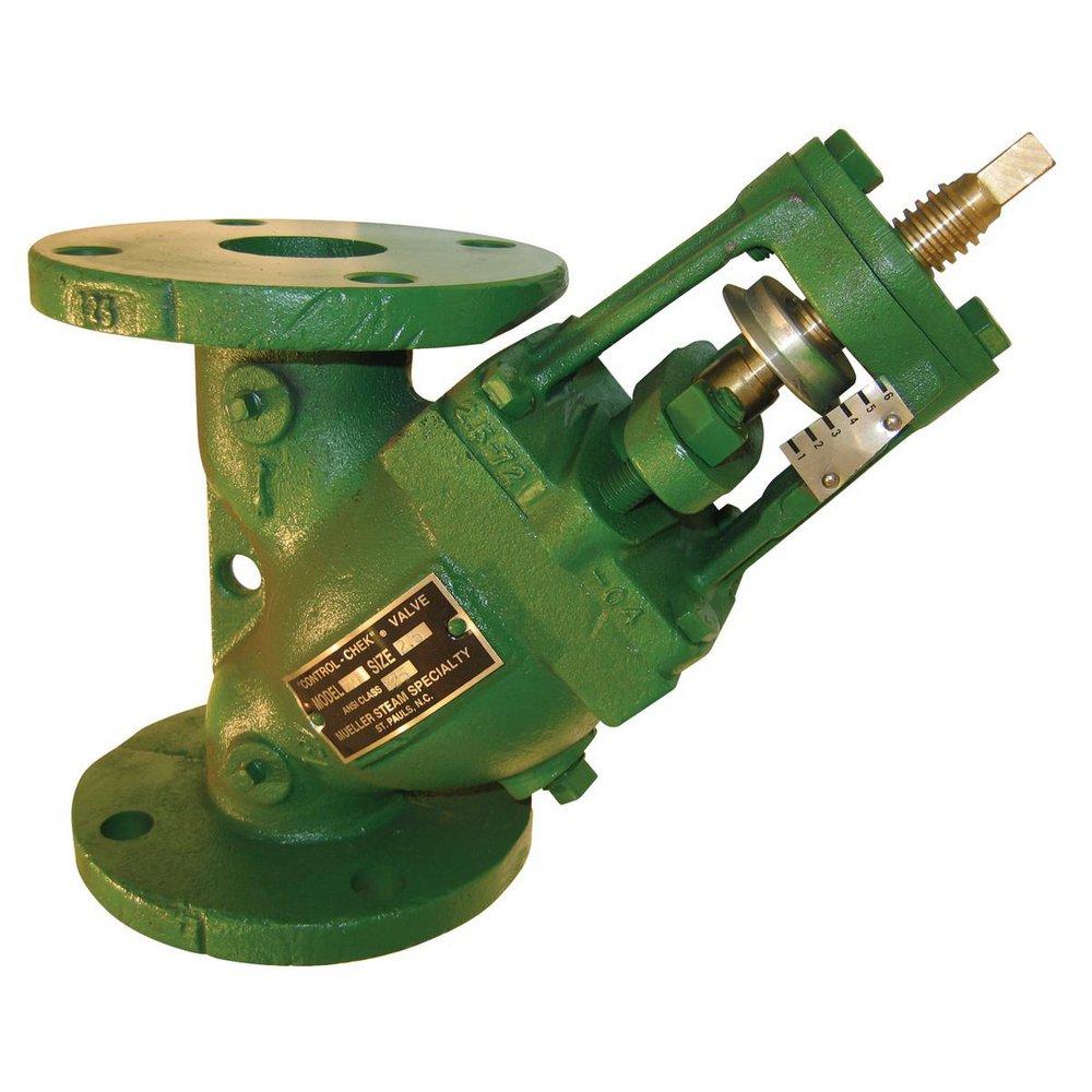 Mueller Steam Specialty Cast Iron Flanged Automatic Control Valve 