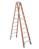 10 ft. Fiberglass Step Ladder Type IA 300-Pound Load Capacity