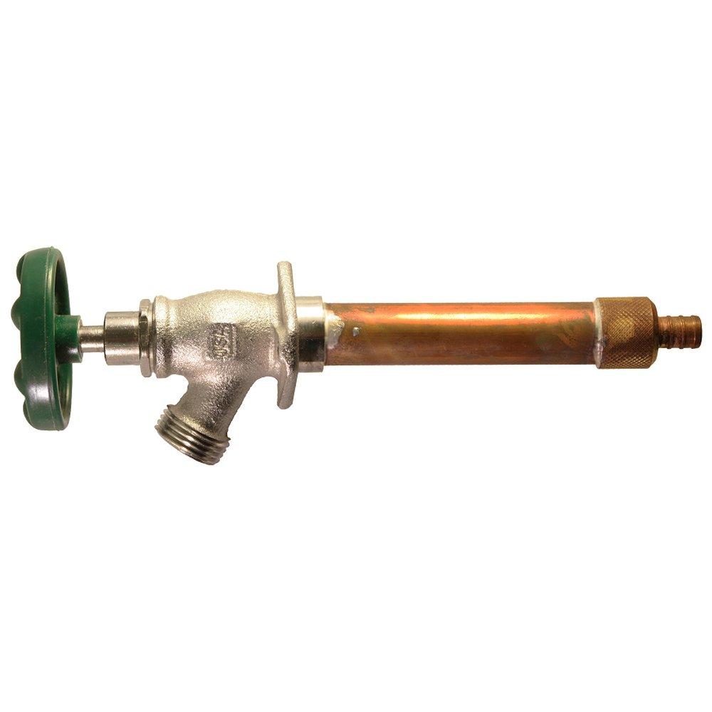 Champion-Arrowhead Brass Brass 1/2 in. Barbed x Threaded Wall Hydrant 