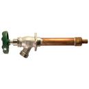 12 in. Brass 1/2 in. Barbed x Threaded Wall Hydrant