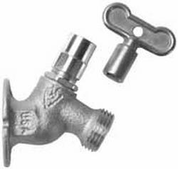 Flanged Brass 3/4 in. Sillcock