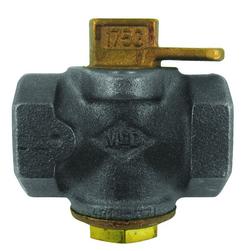 1-1/4 in. Iron 175 psig FIPT Lockwing Handle Plug Valve