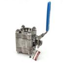 1/2 in. Stainless Steel Full Port NPT 2000# Fire-Tite Ball Valve w/Xtreme Seats