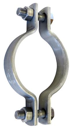 5 in. Hot Dipped Galvanized Carbon steel Medium Pipe Clamp