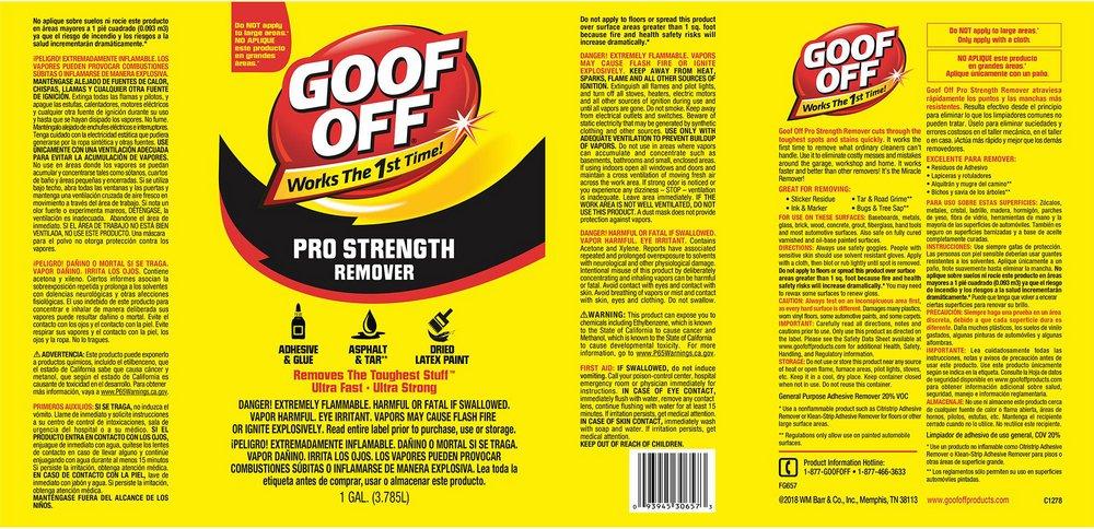 Goof Off Heavy Duty Spot Remover 