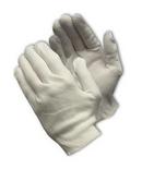 Cotton Lisle Inspection Gloves in White