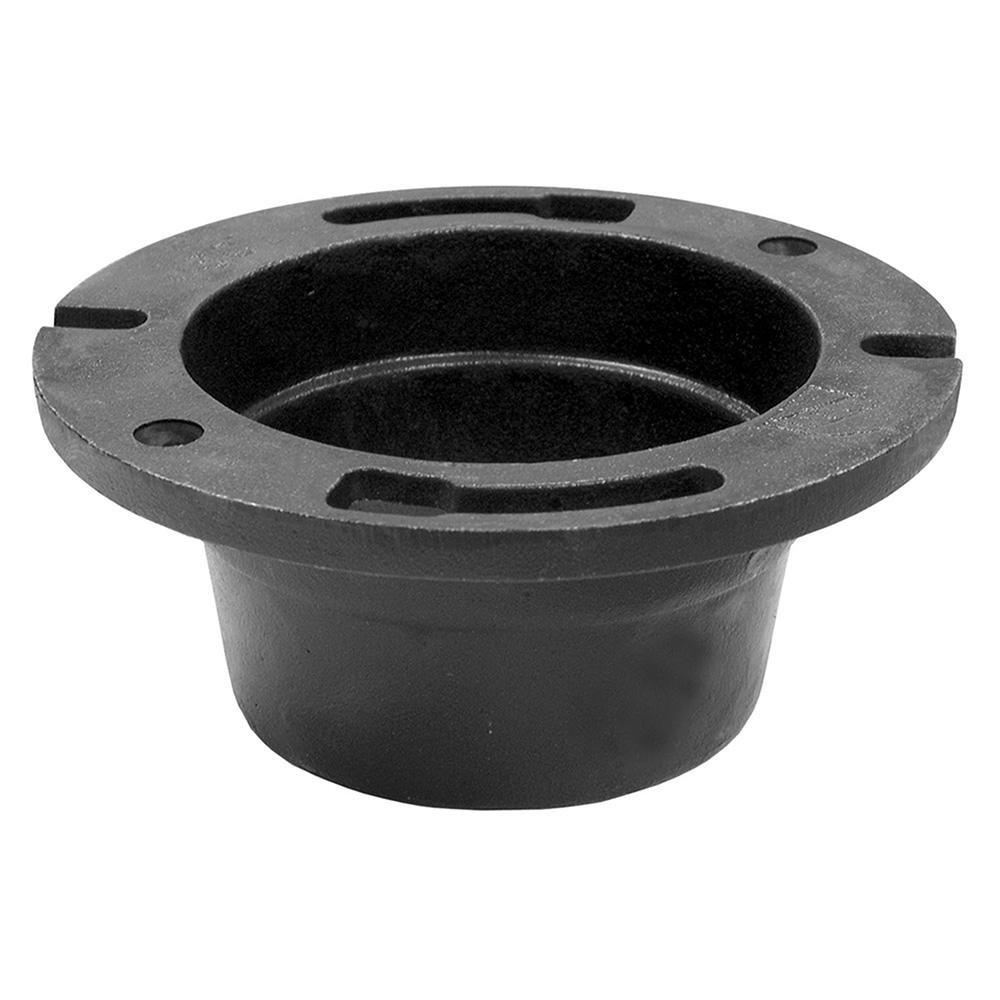 Jones Stephens Black 4 x 3 in. Closet Flange 