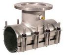 8 x 8 x 6 in. Stainless Steel Mechanical Joint IPT Tap on Pipe Sleeve 9.05 - 9.45 in.