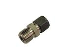1/4 x 1/2 x 1-19/25 in. OD Tube x MNPT Reducing 316 Stainless Steel Single Ferrule Connector