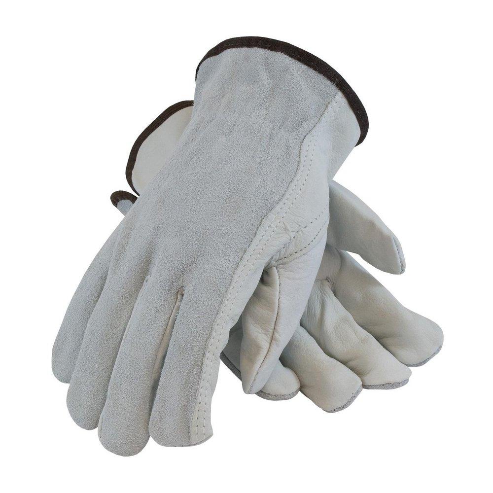 PIP&reg; Medium COWHIDE Driver Gloves NATU 