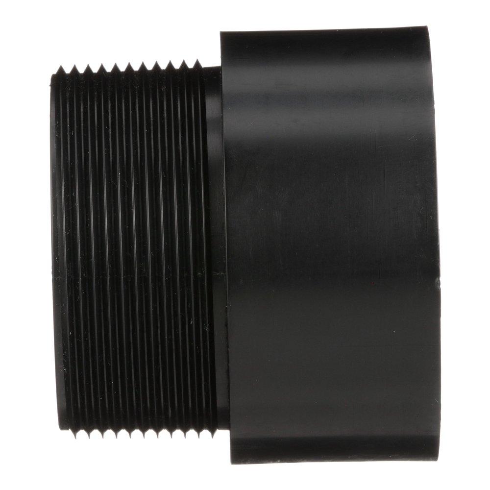Black ABS DWV Male Adapter 