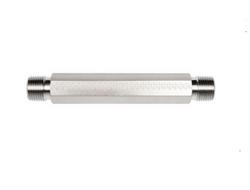 1/8 x 1-1/10 in. MNPT Stainless Steel Hex Nipple