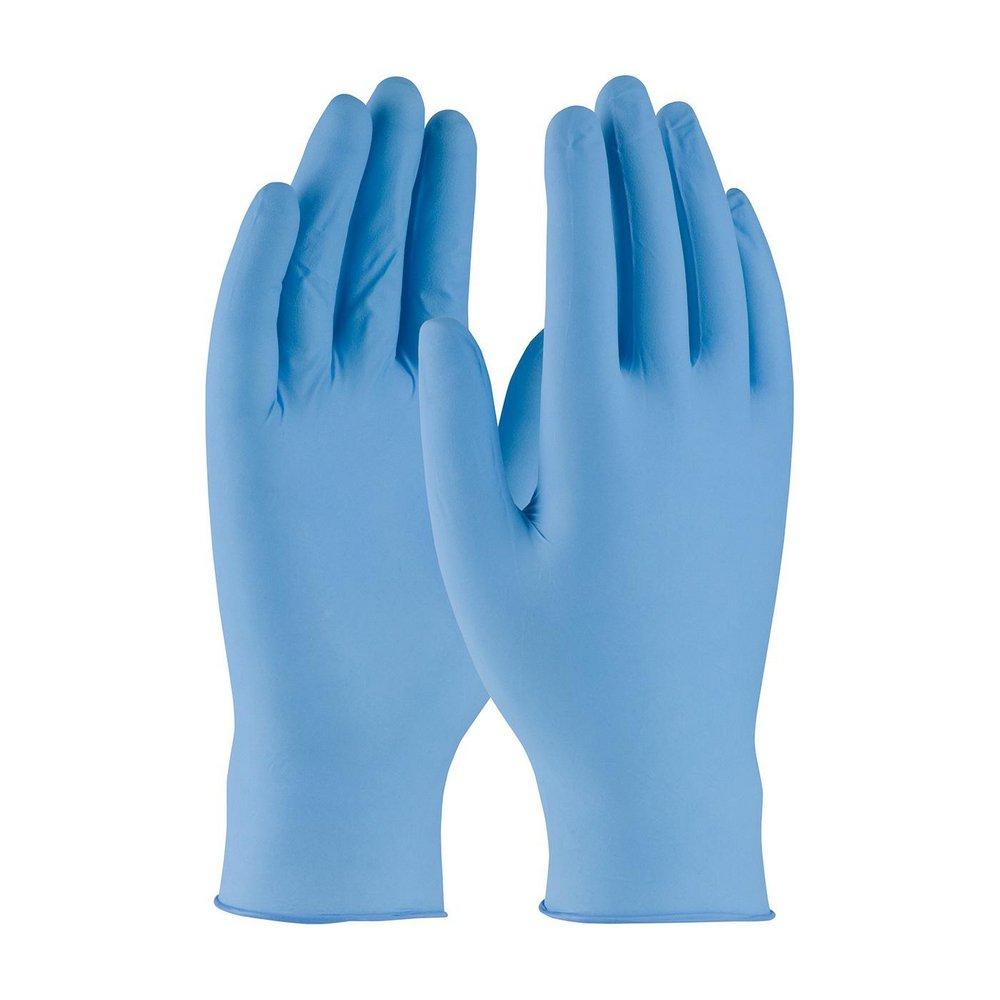 Ambi-dex&reg; Turbo Blue Powder Disposer Nitrile Glove in Blue (100 per Box) 