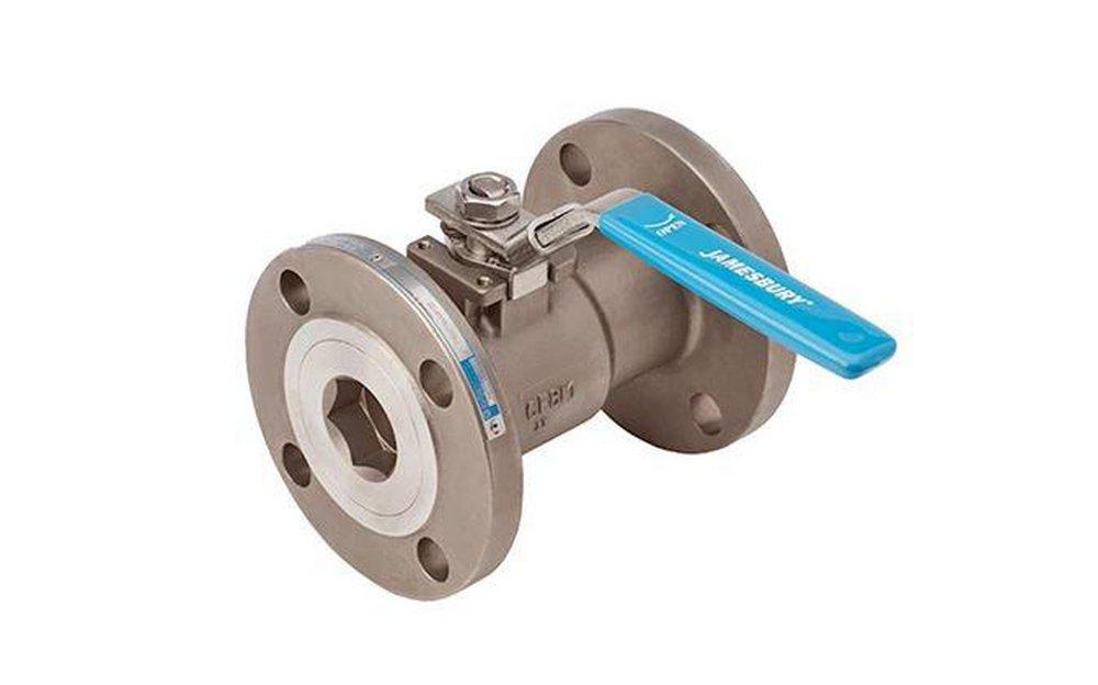Jamesbury Stainless Steel Standard Port Flanged 300# Ball Valve 