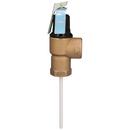 1 in. Cast Brass and Bronze and Stainless Steel and Silicone FNPT 150# 210 Relief Valve