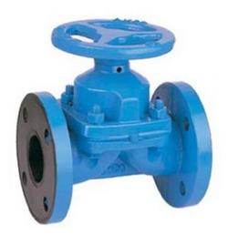 6 in. Cast Iron Flanged Diaphragm Valve