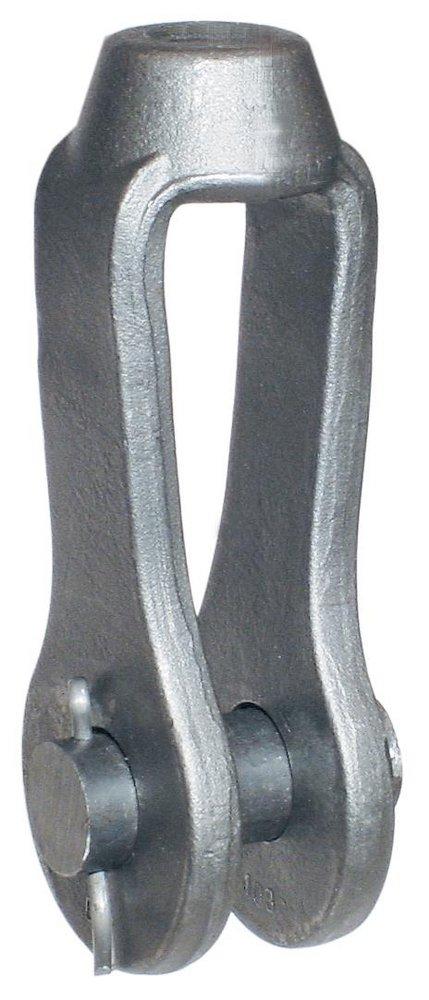 AnvilStrut Galvanized Forged Steel Clevis with Pin 
