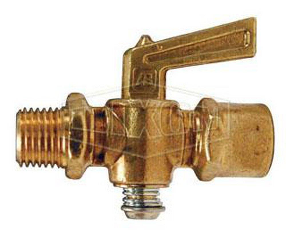 Dixon Valve & Coupling Brass 30 psi FNPT x MNPT Drain Cock 