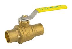 1/2 in. Brass Full Port Solder 600# Ball Valve