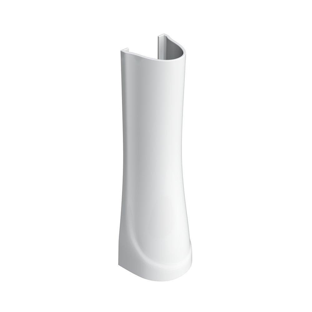 PROFLO&reg; White 19-1/2 in. Vitreous China Pedestal for PF1131 