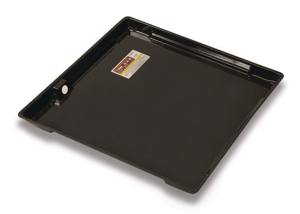 Rectorseal Black 30 x 2-1/4 in. Condensate Drain Pan in Black 