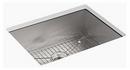 25 x 22 in. 1 Hole Stainless Steel Single Bowl Dual Mount Kitchen Sink