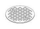 KOHLER Matte Black Round Strainer Plate 