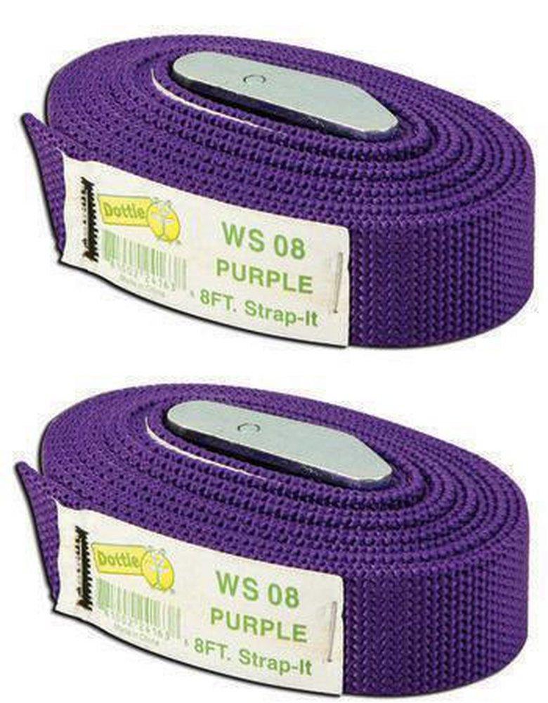 L.H. Dottie Purple Webbing Strap 