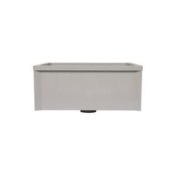 24 x 24 in. Mop Basin in Polished Chrome