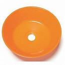 Plastic Eye Wash Bowl in Orange
