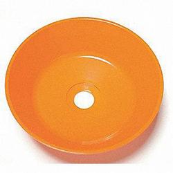 Plastic Eye Wash Bowl in Orange