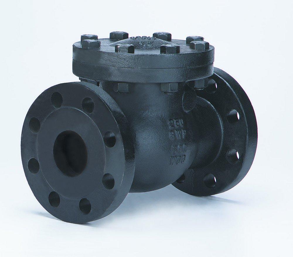 Milwaukee Valve Cast Iron Flanged Swing Check Valve 
