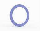 GYLON®  Style 3504 Ring Gasket, PTFE with Aluminosilicate Microspheres PTFE, 1 1/2 in. ASME B16.5 Class 150, 0.125 in. Thick