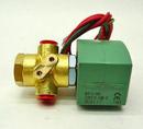 Asco Pneumatic Controls 3-Way 120V Brass Normally Closed Solenoid Valve 