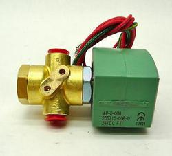 1/8 in. 3-Way 120V Brass Normally Closed Solenoid Valve