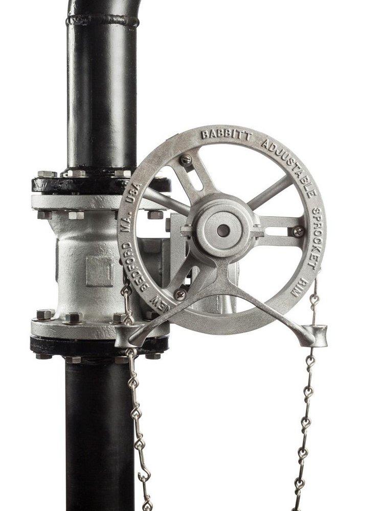 Babbitt Steam Specialty Aluminum Handle 2-1/2 Rim with Guide 