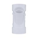 White PVC DWV Double Wye 