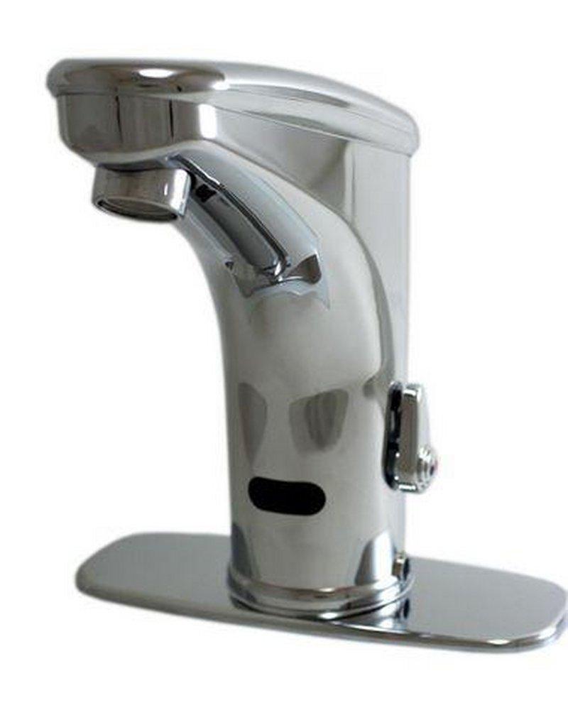 Averen Chrome No Handle Deck Mount Service Faucet 