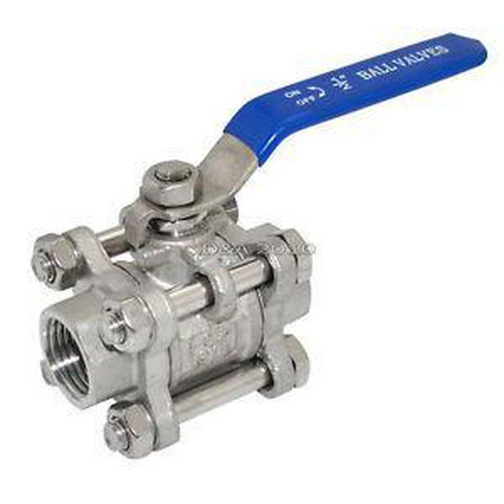 Flow-Tek Stainless Steel Full Port NPT 1000# Ball Valve 