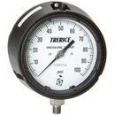 4-1/2 x 1/4 in. 0-100 psi Stainless Steel Pressure Gauge